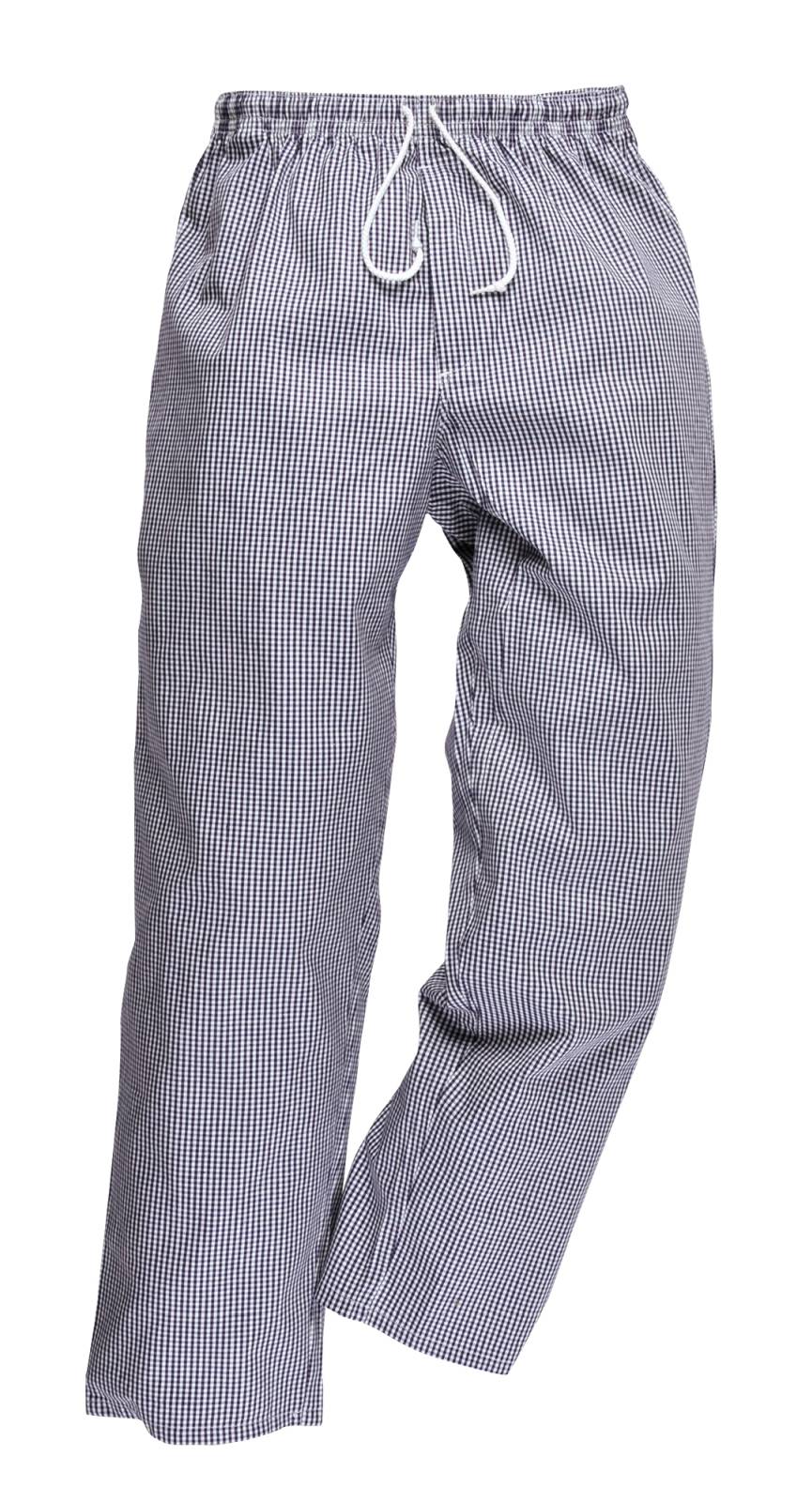 Portwest Broeken C079 blauw-wit geblokt(CH)