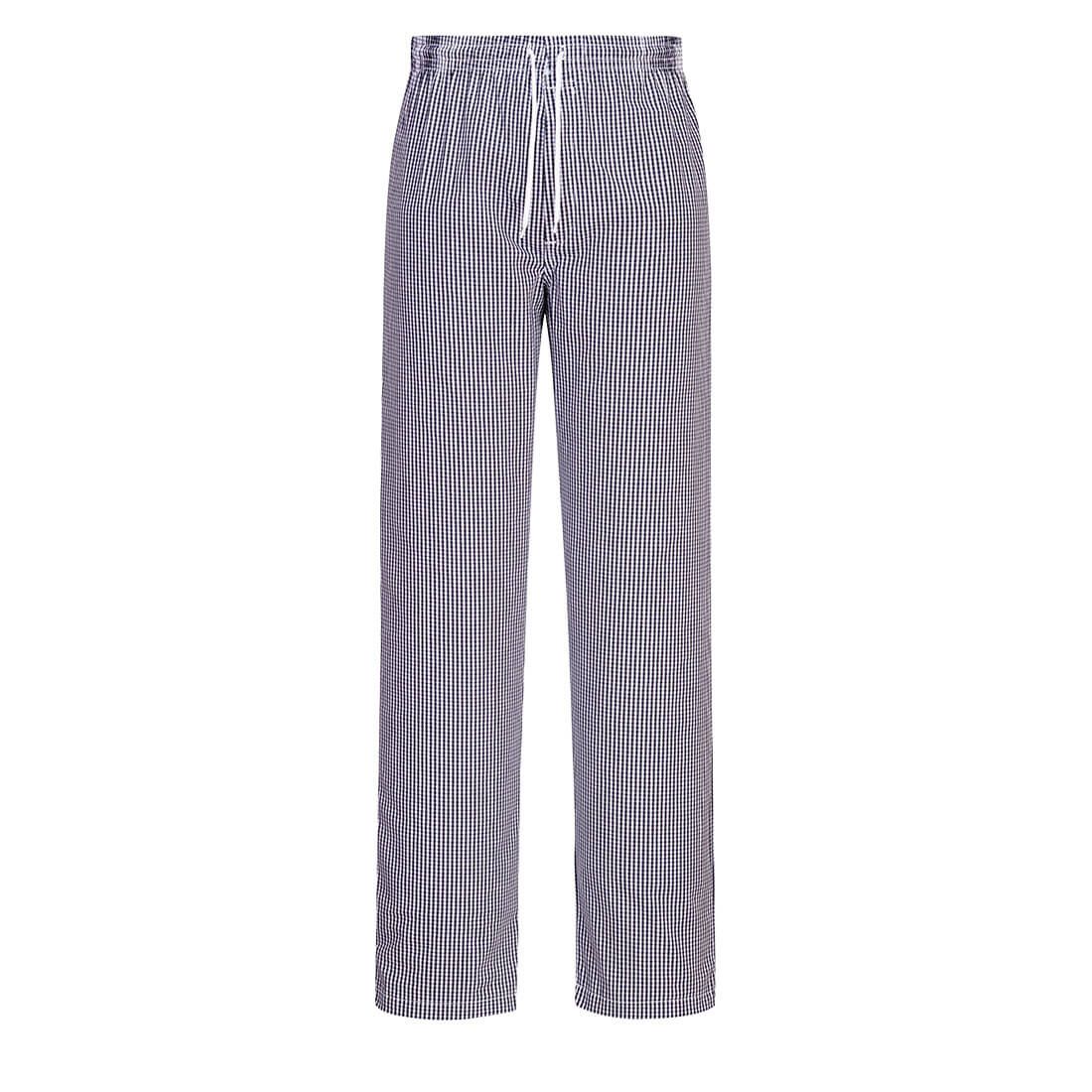 Portwest Broeken C079 blauw-wit geblokt(CH)