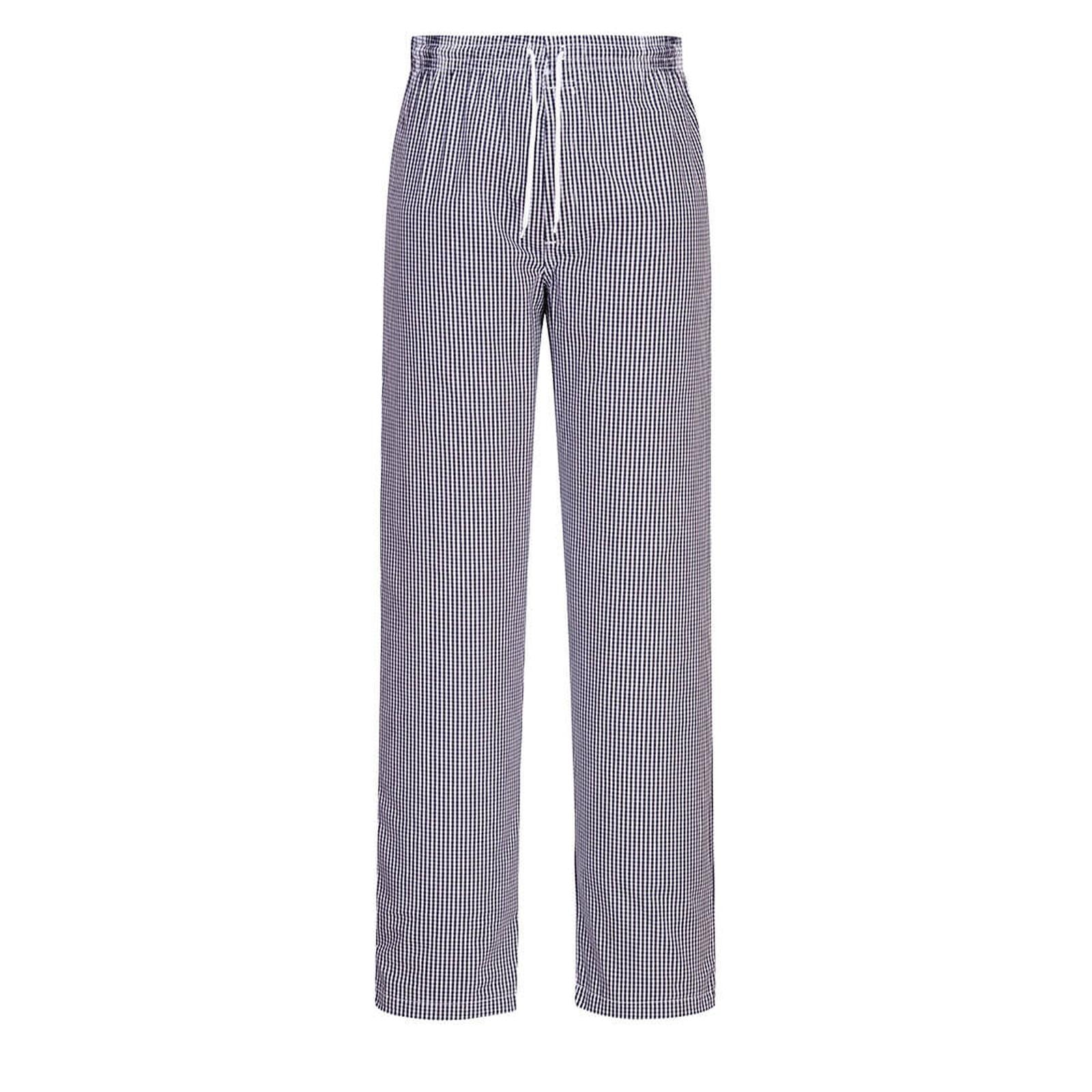 Portwest Broeken C079 blauw-wit geblokt(CH)