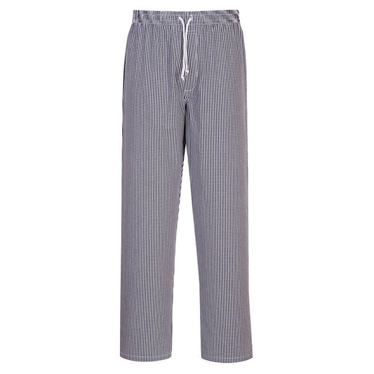 Portwest Broeken C079 blauw-wit geblokt(CH)