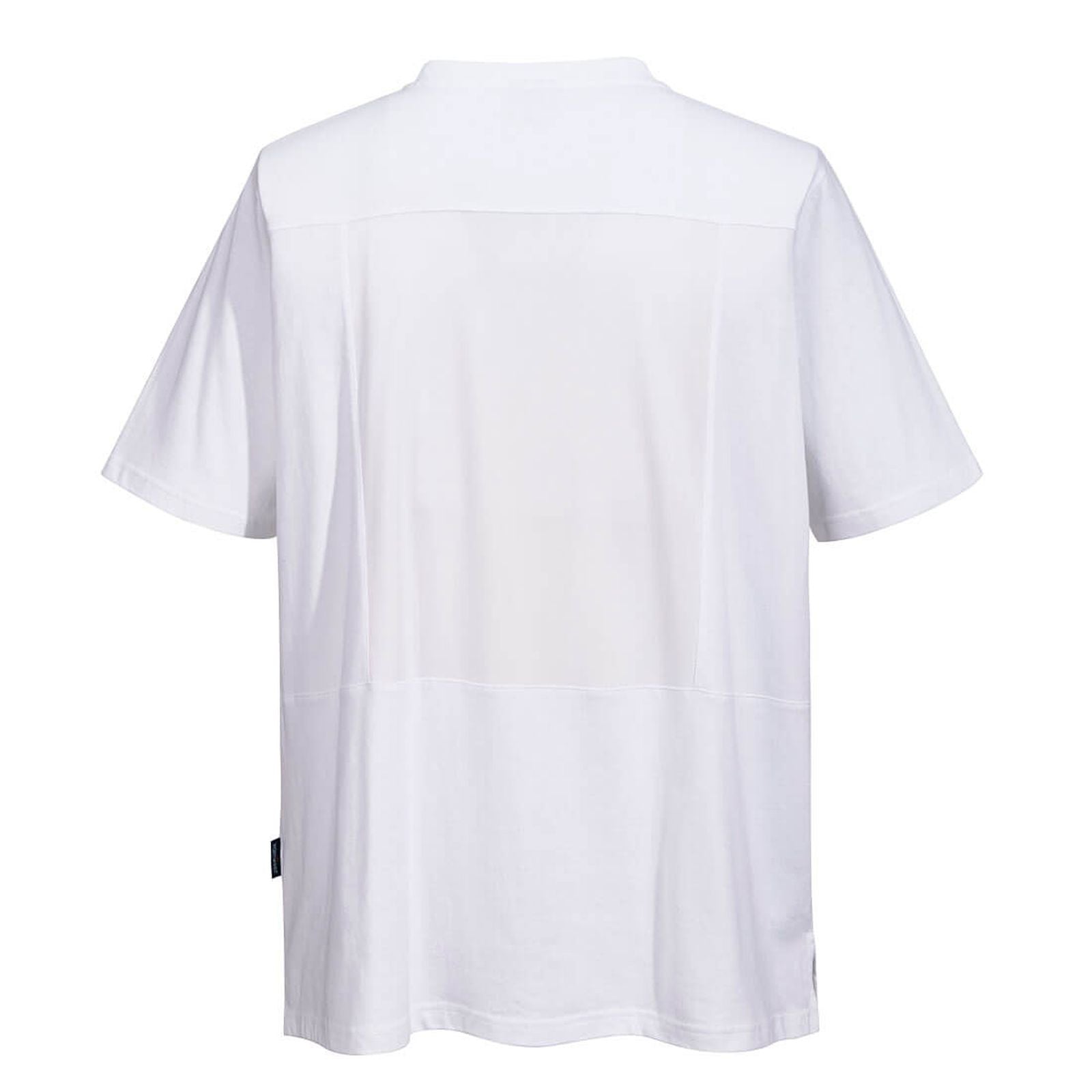 Portwest Kokskleding T-shirts C195 chef wit(WH)