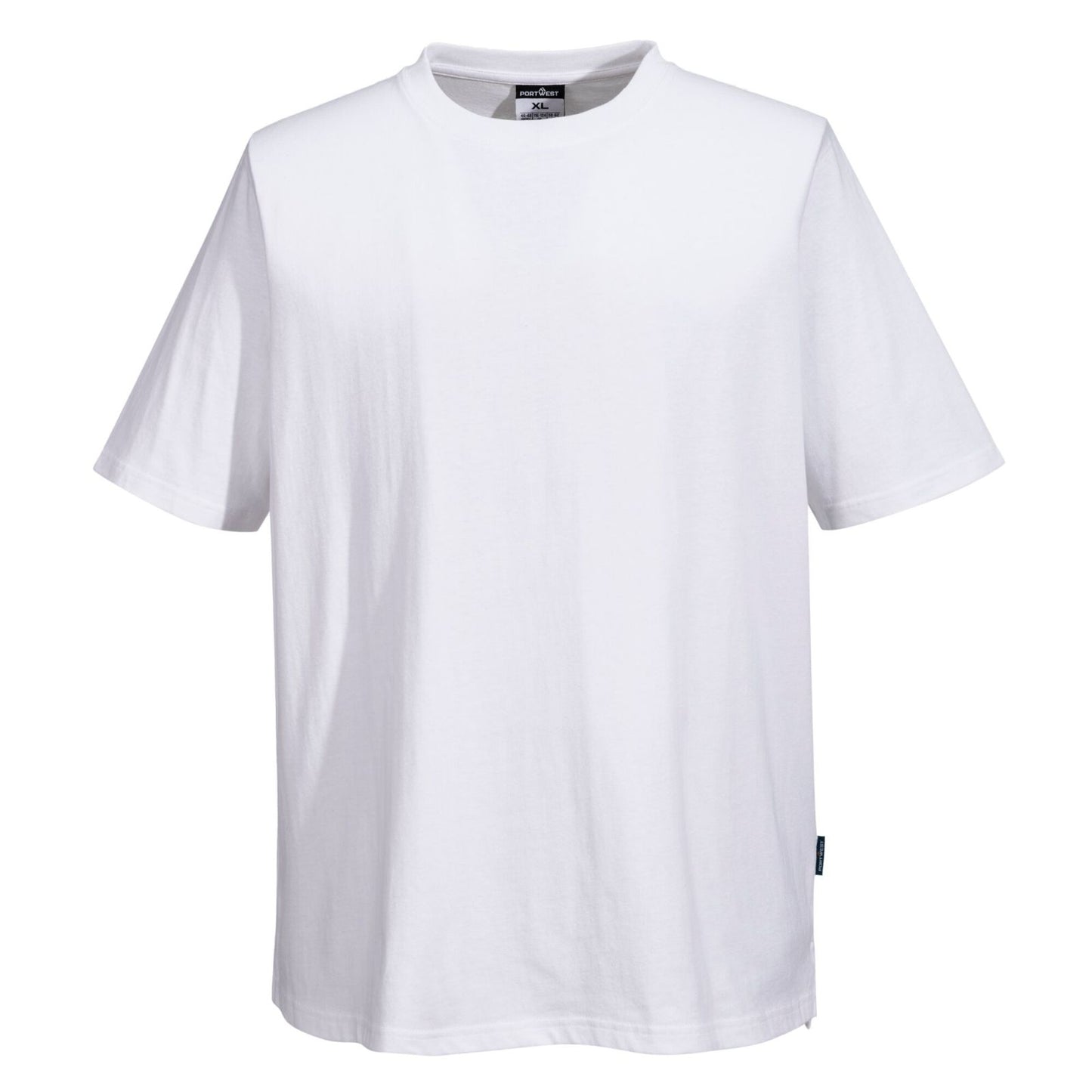 Portwest Kokskleding Chef-koks/voedingsindustrie T-Shirt C195 katoen MeshAir koks wit(WH)