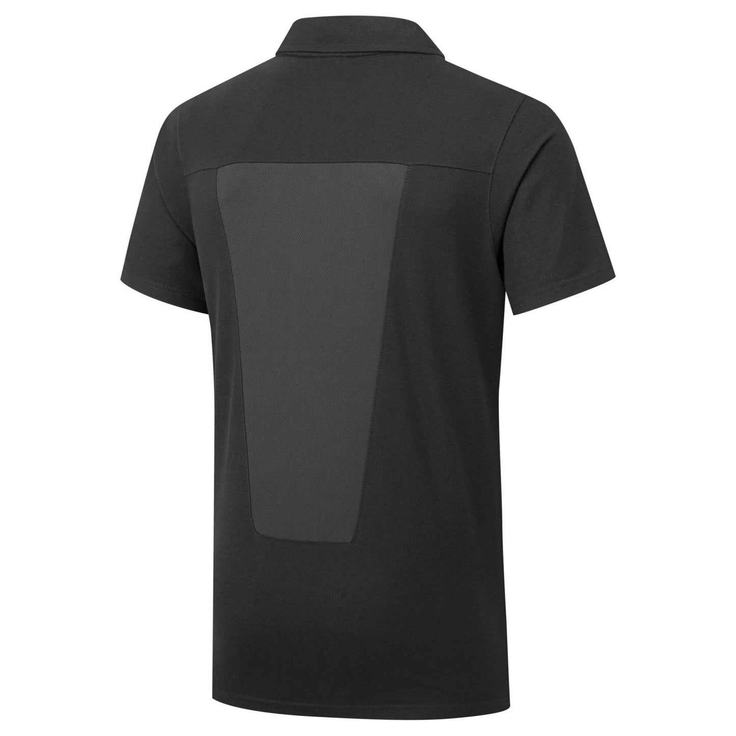 Portwest Kokskleding Chef-koks/voedingsindustrie Poloahirt C211 S/S Mesh AirPro zwart(BK)
