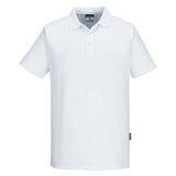 Portwest Kokskleding Chef-koks/voedingsindustrie Poloahirt C211 S/S Mesh AirPro wit(WH)