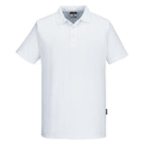Portwest Kokskleding Chef-koks/voedingsindustrie Poloahirt C211 S/S Mesh AirPro wit(WH)