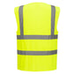 Portwest Veiligheidsvest Hoge zichtbaarheid Veiligheidsvest C371 Hi-Vis met Rits geel(YE)