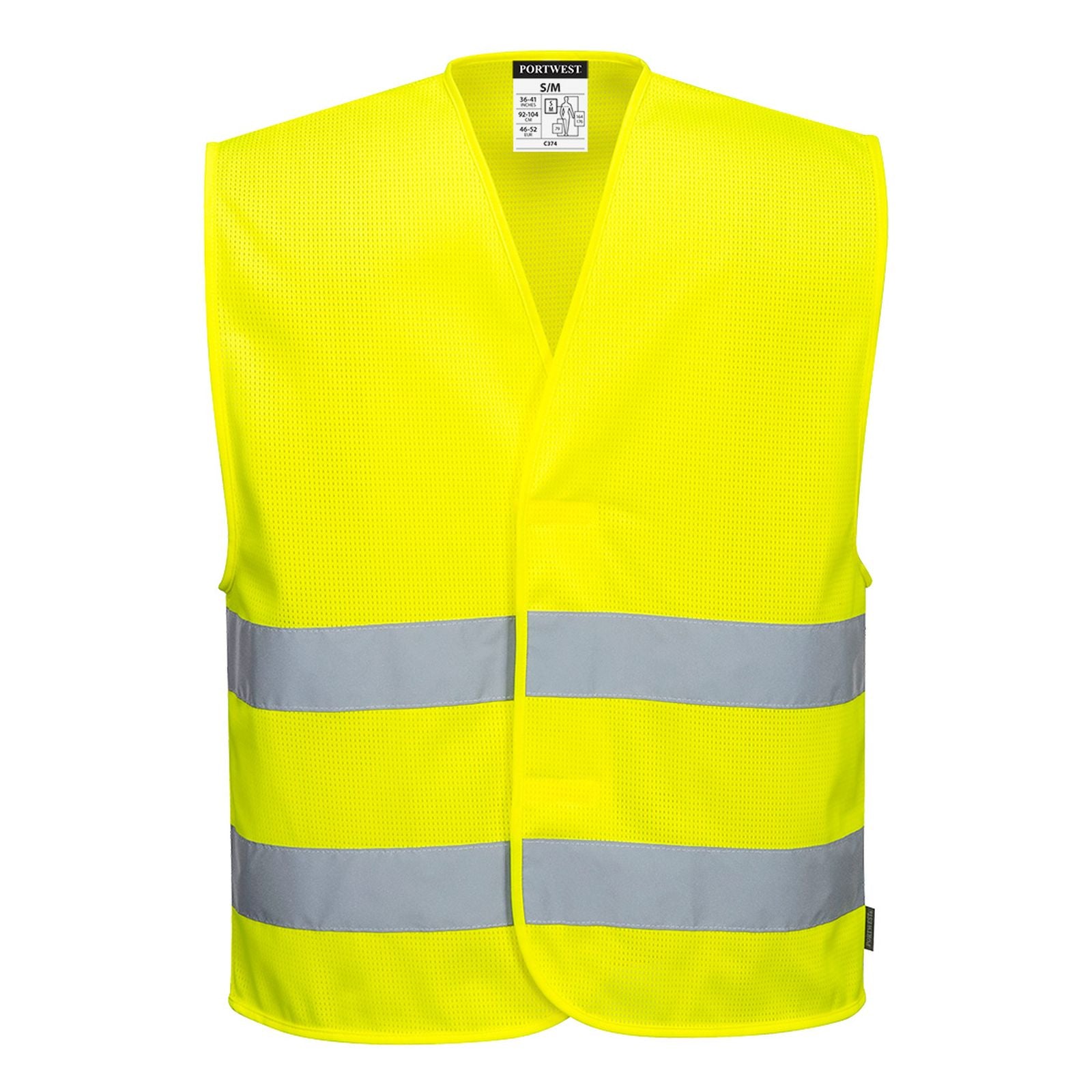 Portwest Vesten C374 HiVis Cooling mesh geel(YE)