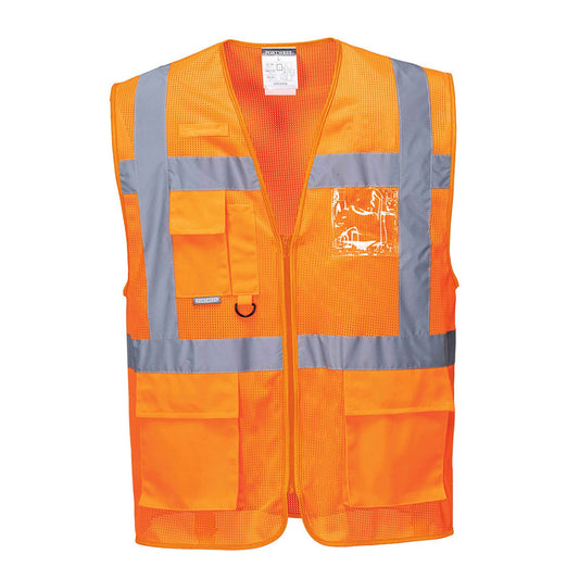 Portwest Vesten C376 HiVis oranje(OR)