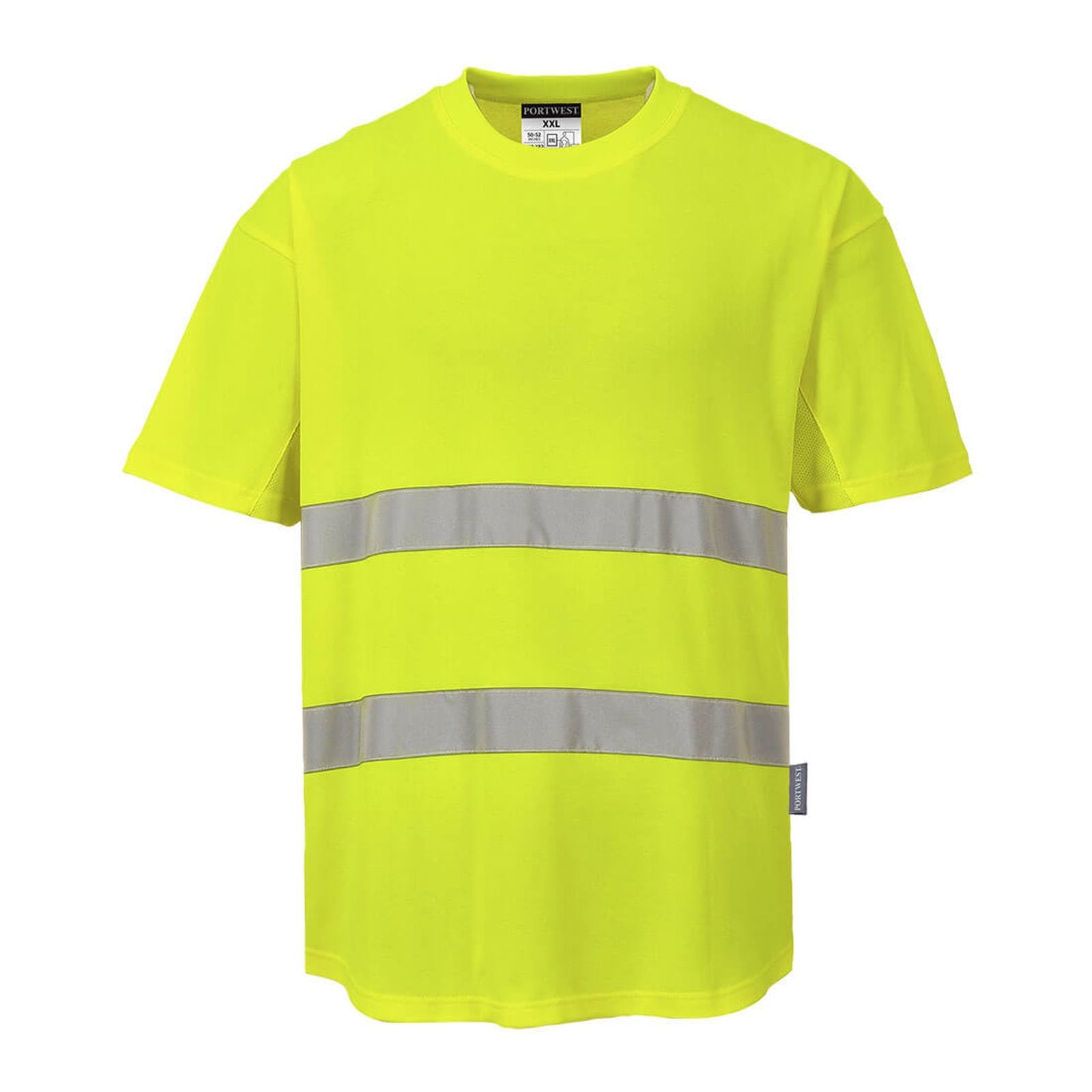 Portwest T-shirts C394 geel(YE)
