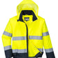 Portwest Jassen C464 HiVis Uitneembare mouwen geel-marineblauw(YN)