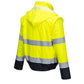 Portwest Jassen C464 HiVis Uitneembare mouwen geel-marineblauw(YN)
