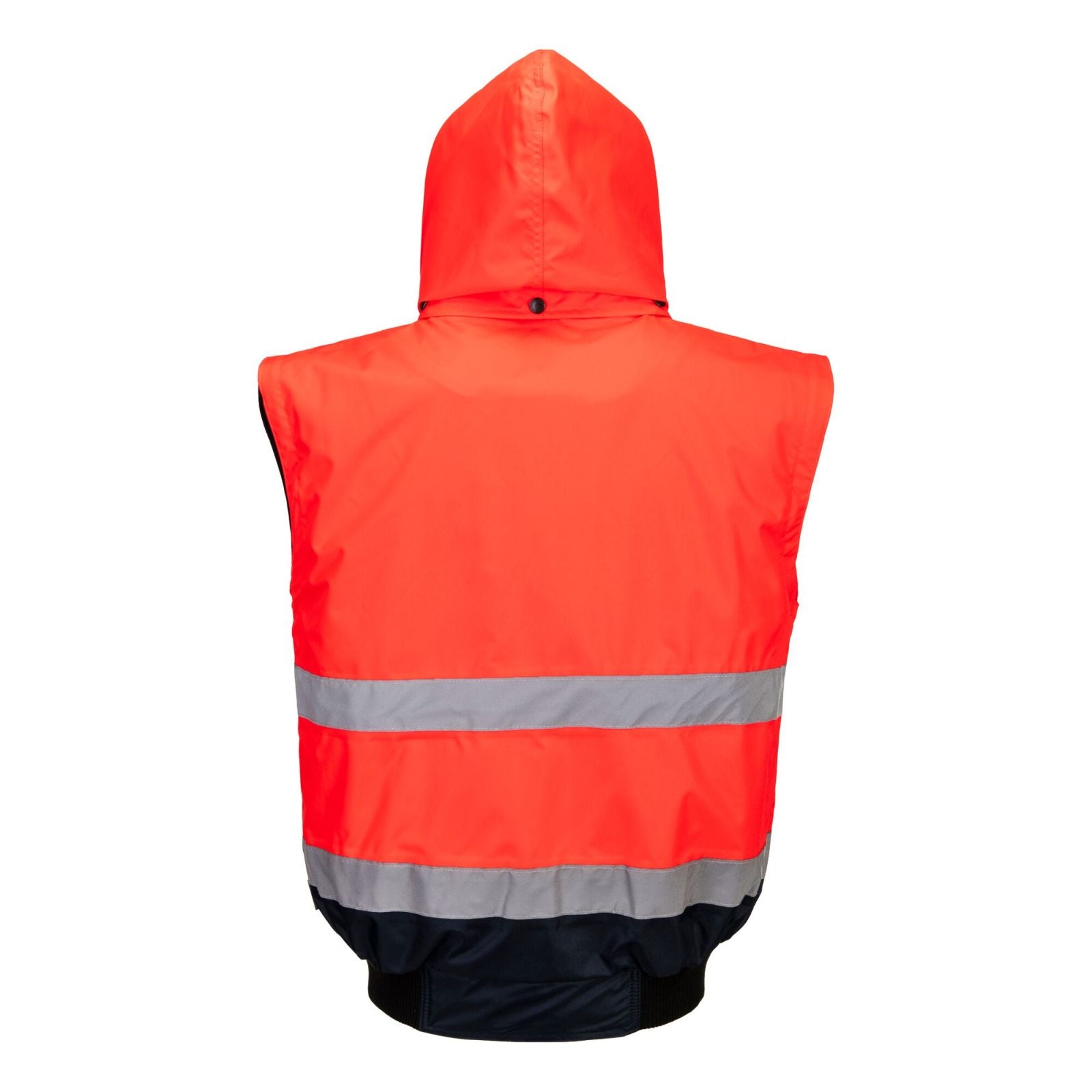 Portwest Jassen C465 HiVis Uitneembare voering- mouwen rood-marineblauw(RN)