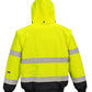Portwest Jassen C465 HiVis Uitneembare voering- mouwen geel-zwart(YB)