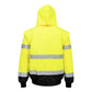 Portwest Jassen C465 HiVis Uitneembare voering- mouwen geel-zwart(YB)