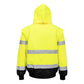 Portwest Jassen C465 HiVis Uitneembare voering- mouwen geel-zwart(YB)