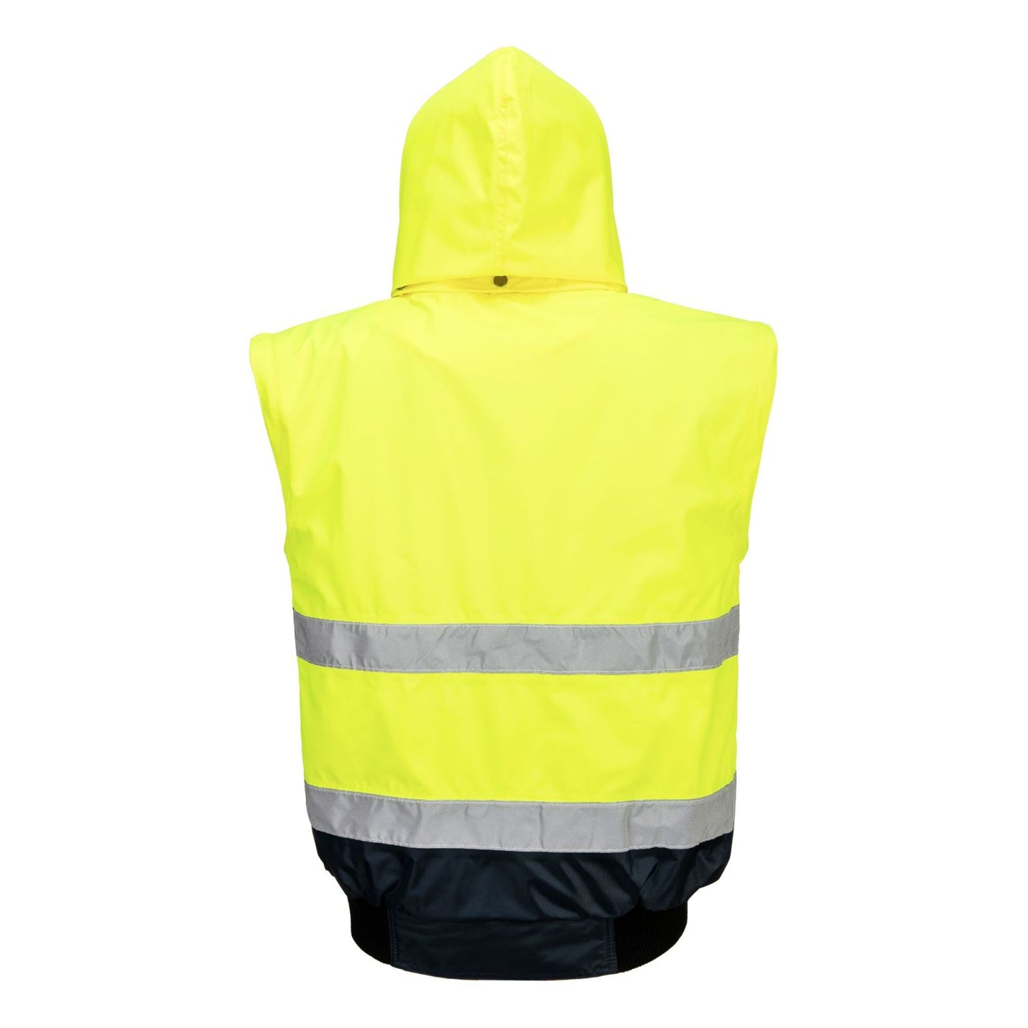 Portwest Jassen C465 HiVis Uitneembare voering- mouwen geel-marineblauw(YN)