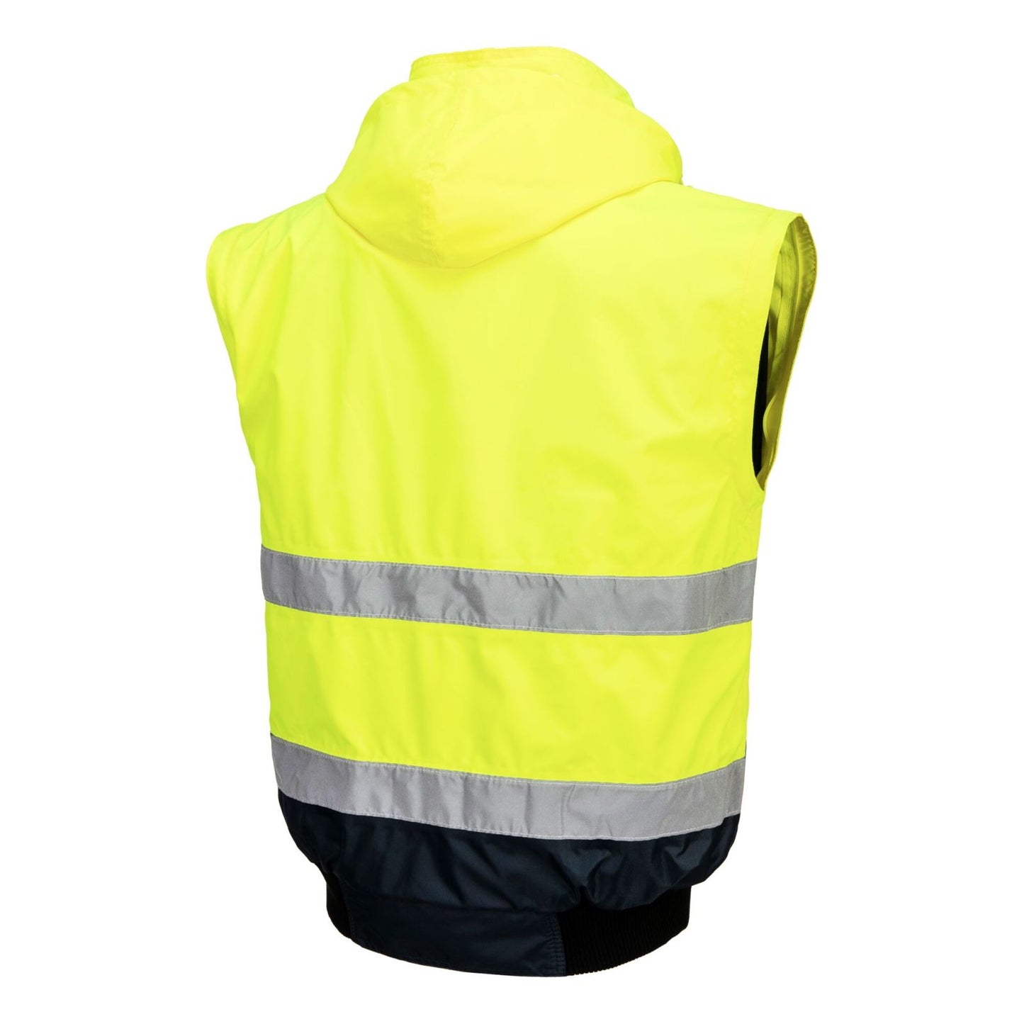 Portwest Jassen C465 HiVis Uitneembare voering- mouwen geel-marineblauw(YN)