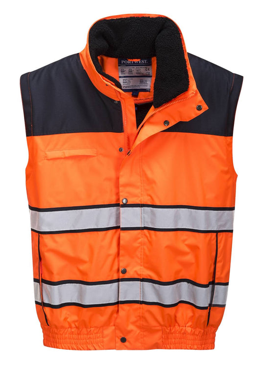 Portwest Jassen C466 oranje-zwart(OB)
