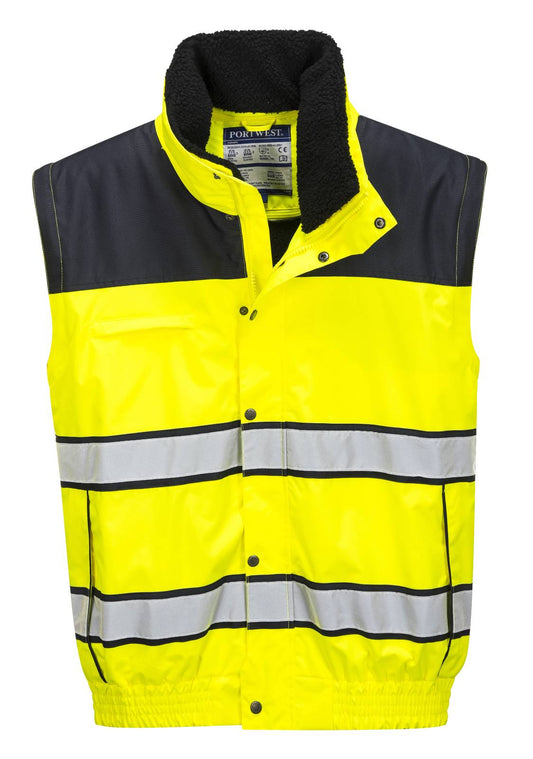 Portwest Jassen C466 geel-zwart(YB)