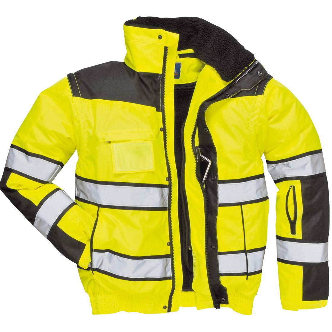 Portwest Jassen C466 geel-zwart(YB)