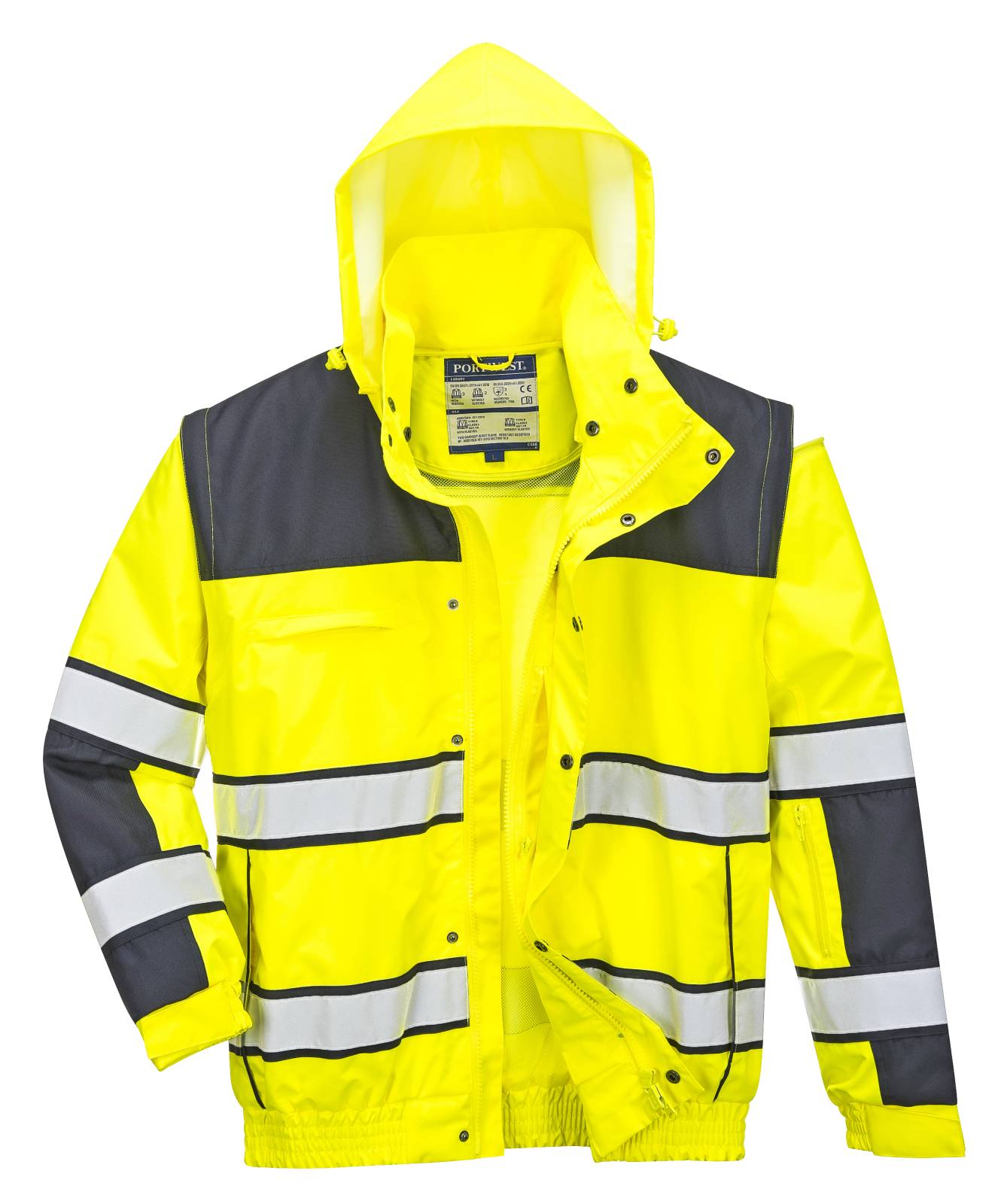 Portwest Jassen C466 geel-marineblauw(YN)