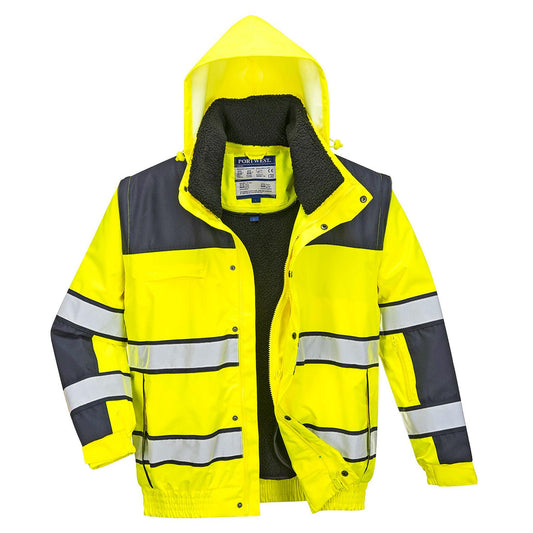Portwest Jassen C466 geel-marineblauw(YN)