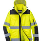 Portwest Jassen C469 HiVis Uitneembare voering- mouwen geel-zwart(YB)
