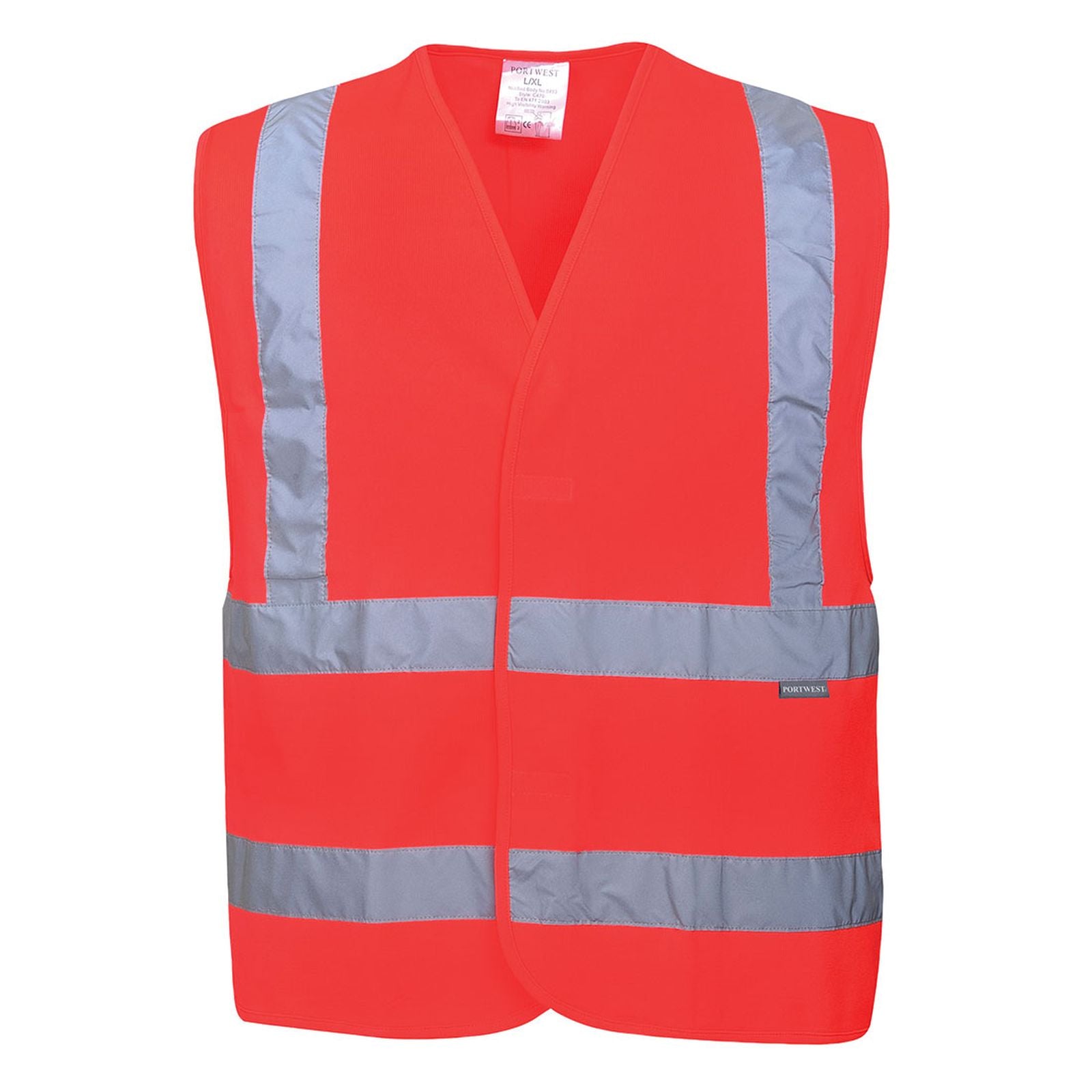 Portwest Vesten C470 HiVis rood(RE)