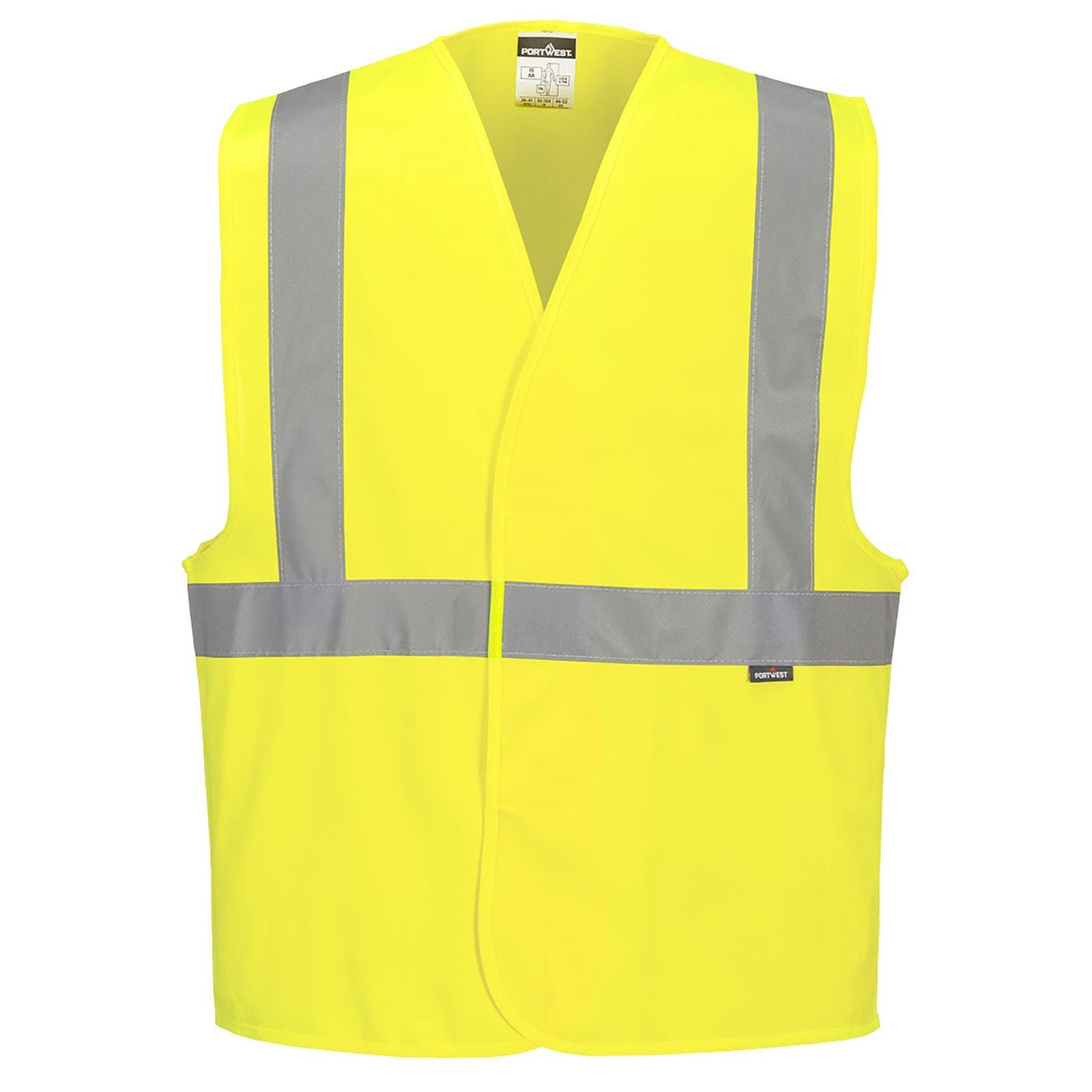 Portwest Vesten C472 HiVis Lichtgewicht geel(YE)