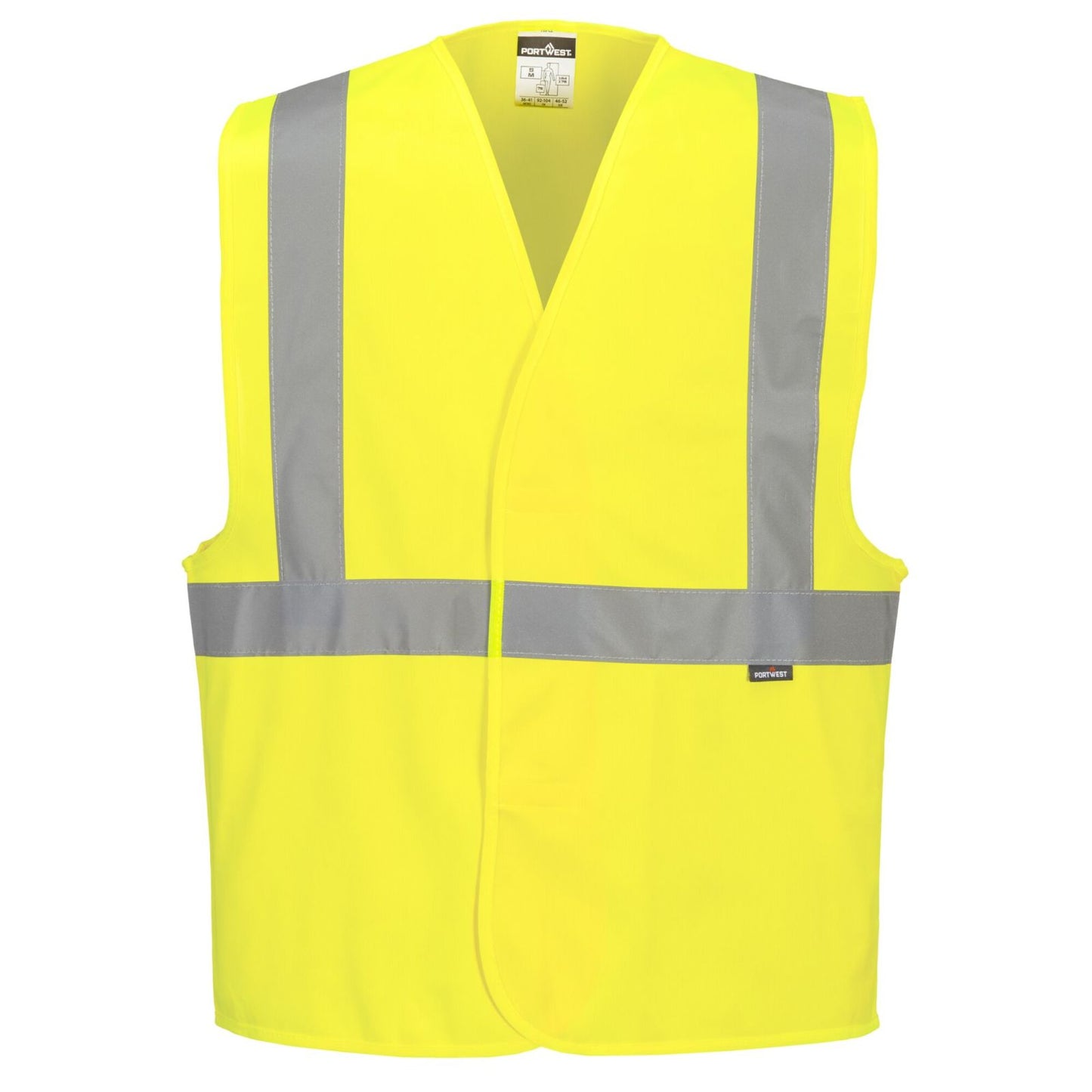 Portwest Vesten C472 HiVis Lichtgewicht geel(YE)