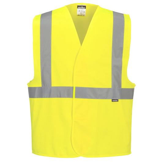 Portwest Vesten C472 HiVis Lichtgewicht geel(YE)