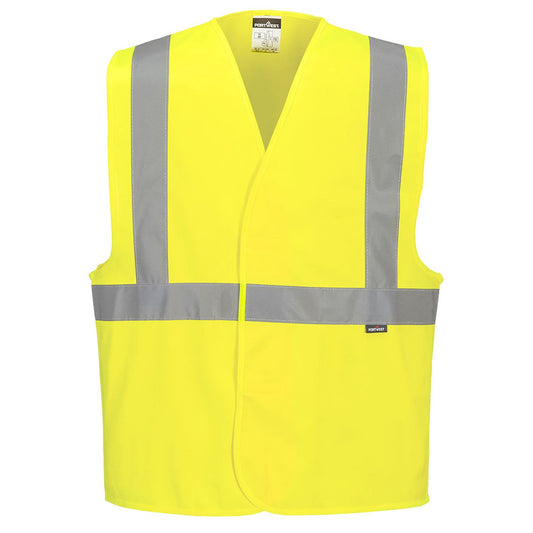Portwest Vesten C472 HiVis Lichtgewicht geel(YE)