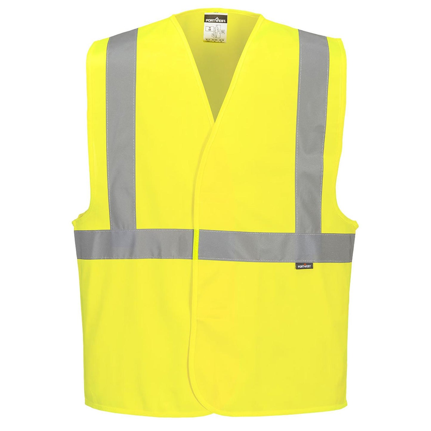 Portwest Vesten C472 HiVis Lichtgewicht geel(YE)