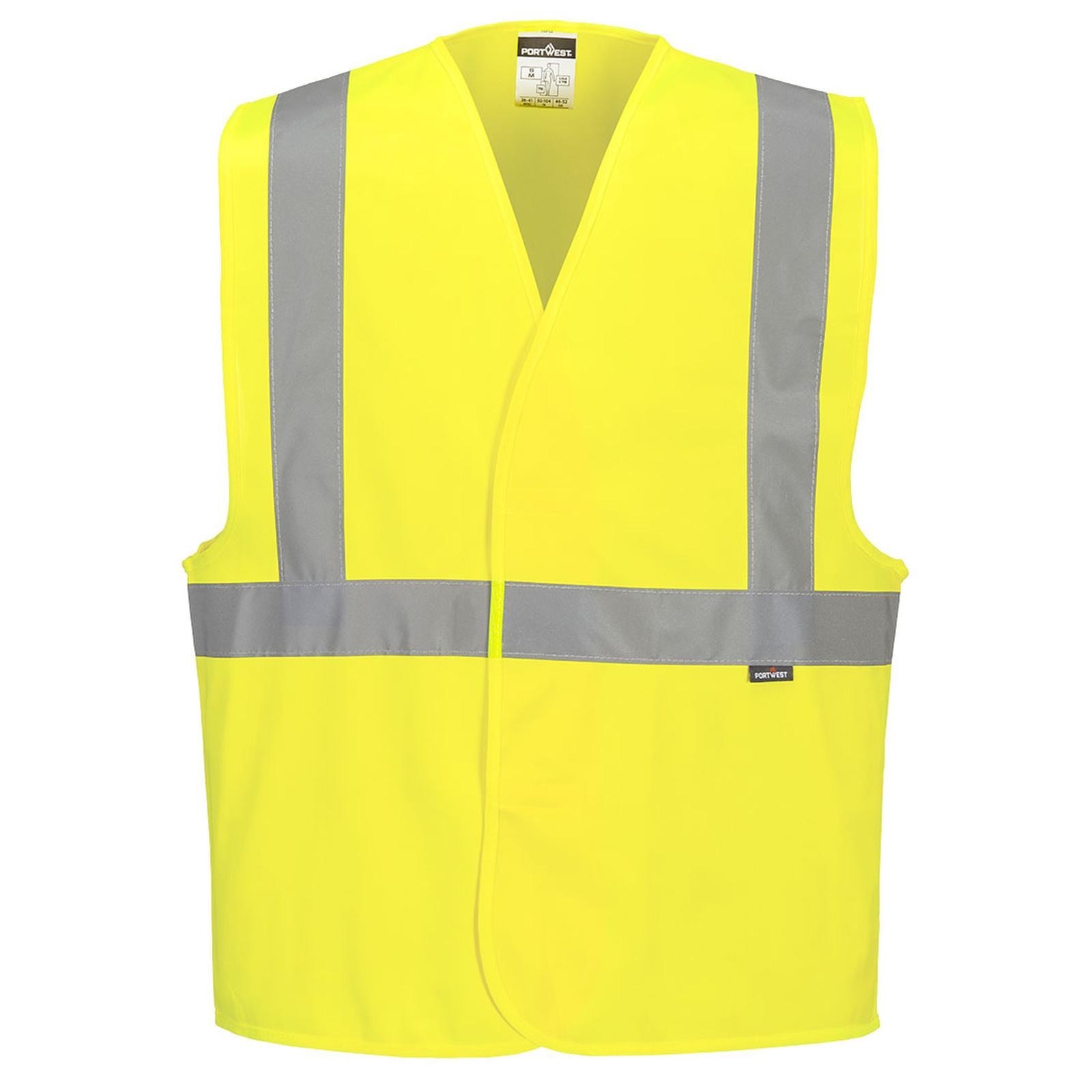 Portwest Vesten C472 HiVis Lichtgewicht geel(YE)