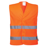 Portwest Vesten C474 HiVis Lichtgewicht oranje(OR)