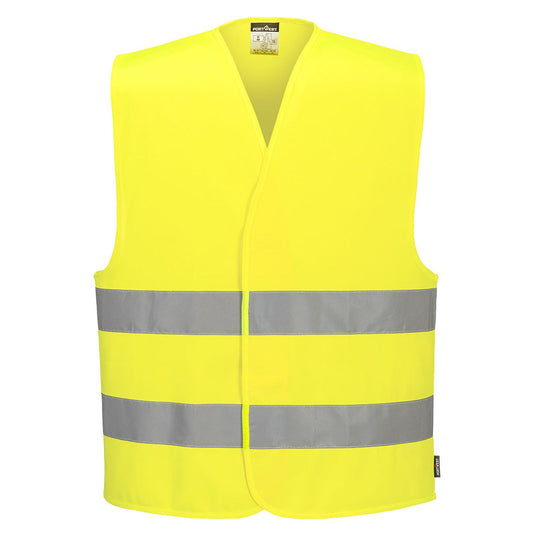Portwest Vesten C474 HiVis Lichtgewicht geel(YE)