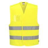 Portwest Vesten C475 HiVis Lichtgewicht geel(YE)