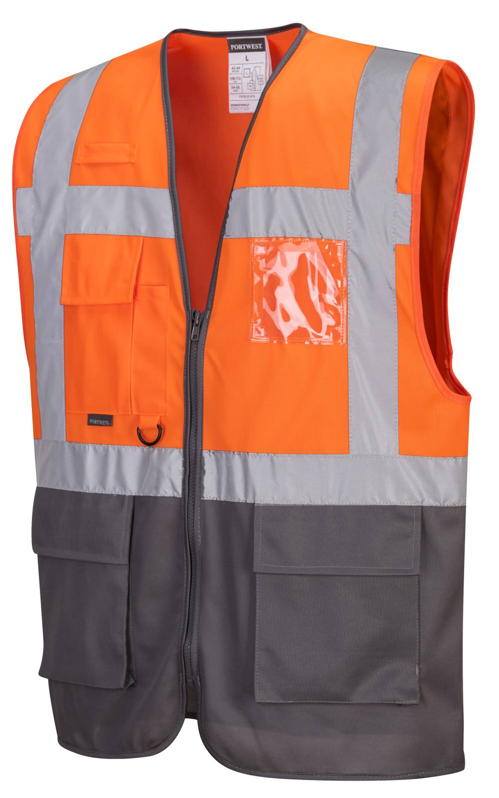 Portwest Vesten C476 oranje-grijs(OG)