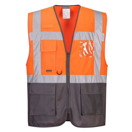 Portwest Vesten C476 oranje-grijs(OG)