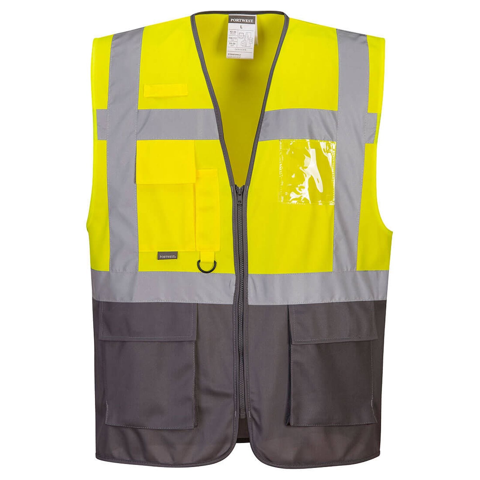 Portwest Vesten C476 geel-grijs(YG)
