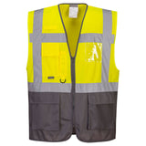 Portwest Vesten C476 geel-grijs(YG)