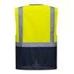Portwest Vesten C476 HiVis geel-marineblauw(YN)