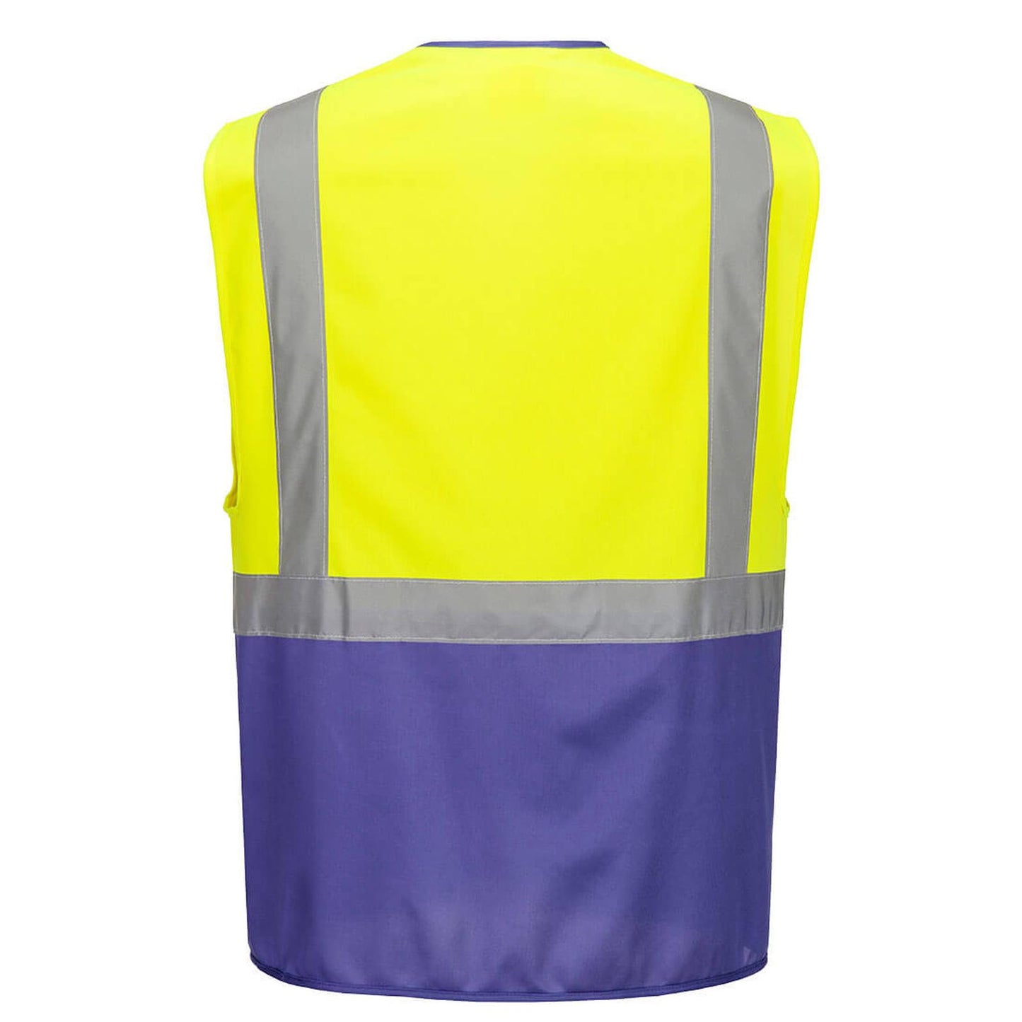 Portwest Vest-Port Hoge zichtbaarheid Veiligheidsvest C476 Warsaw Hi-Vis Contrast Executive geel-paars(YP)