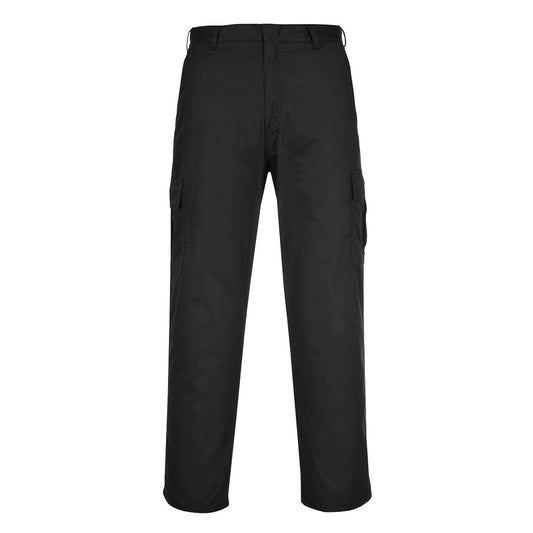 Portwest Werkkleding Algemeen Combatbroek C701 UPF50+ UV zwart(BK)
