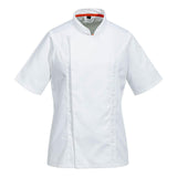 Portwest Jack C736 MeshAir Pro Dames Korte Mouw wit(WH)