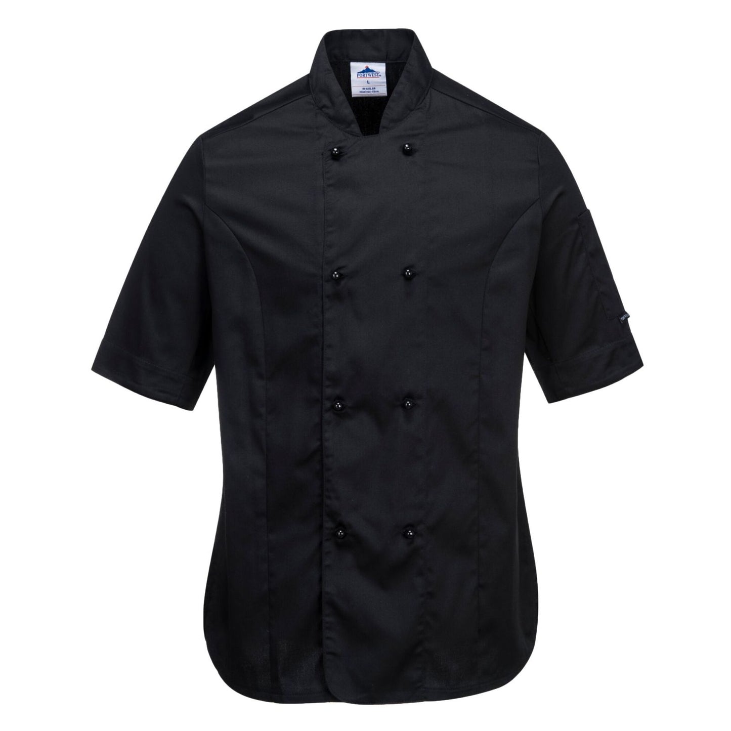Portwest Koksjas C737 Rachel Dames  K/M black(BK)