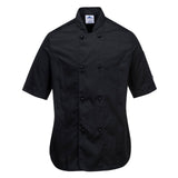 Portwest Koksjas C737 Rachel Dames  K/M black(BK)