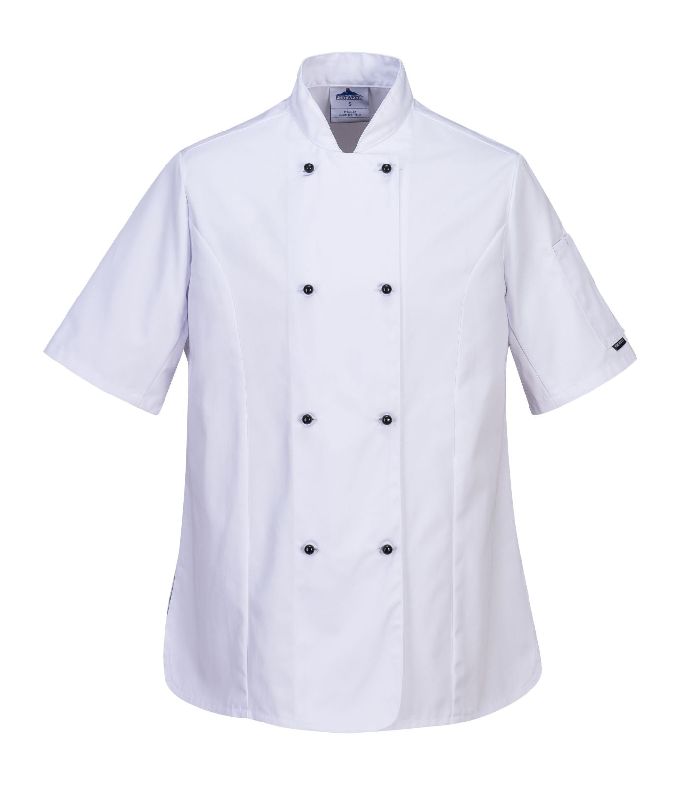 Portwest Kokskleding Chef-koks/voedingsindustrie Koksjas C737 Rachel Dames  K/M wit(WH)