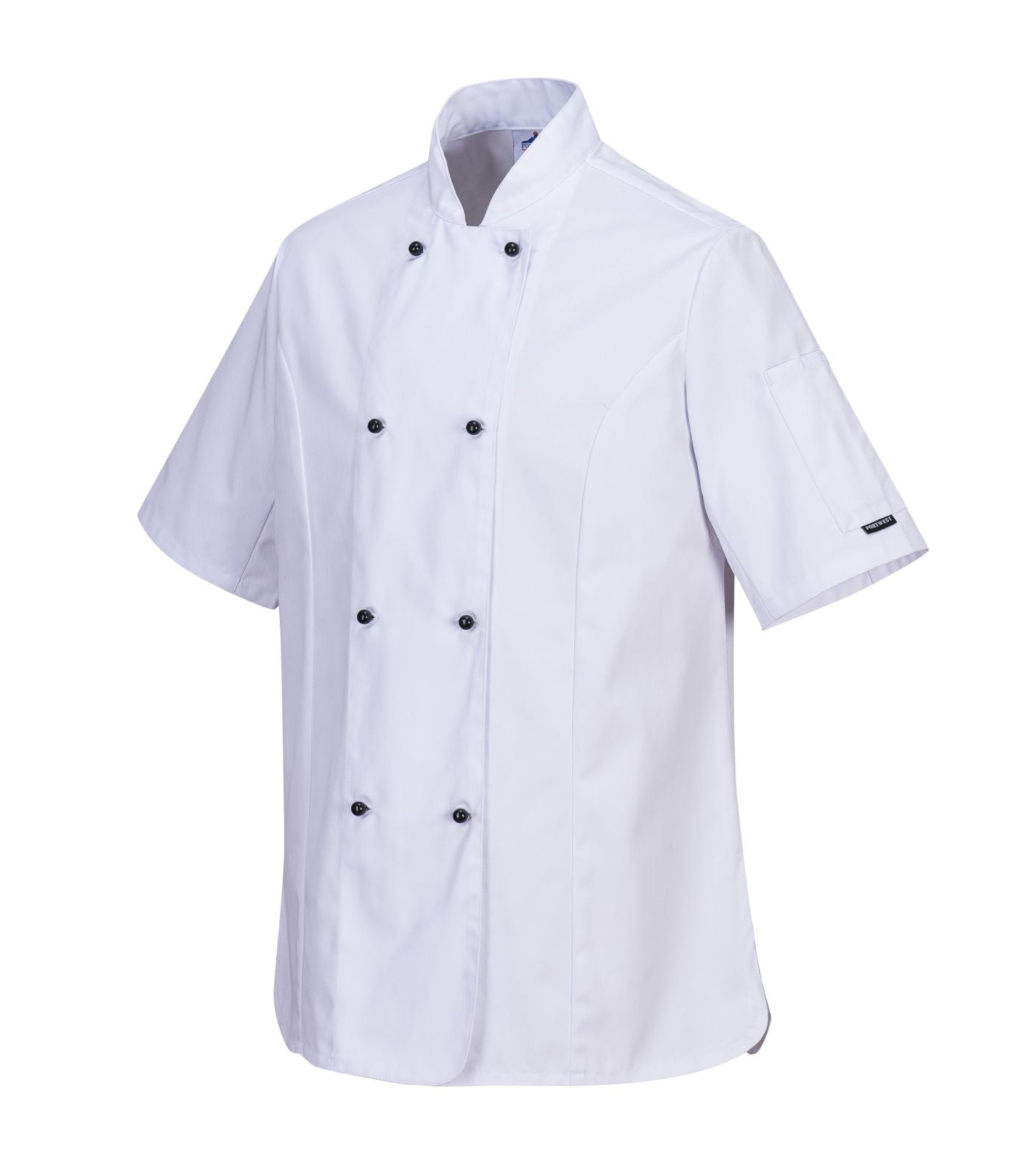 Portwest Kokskleding Chef-koks/voedingsindustrie Koksjas C737 Rachel Dames  K/M wit(WH)
