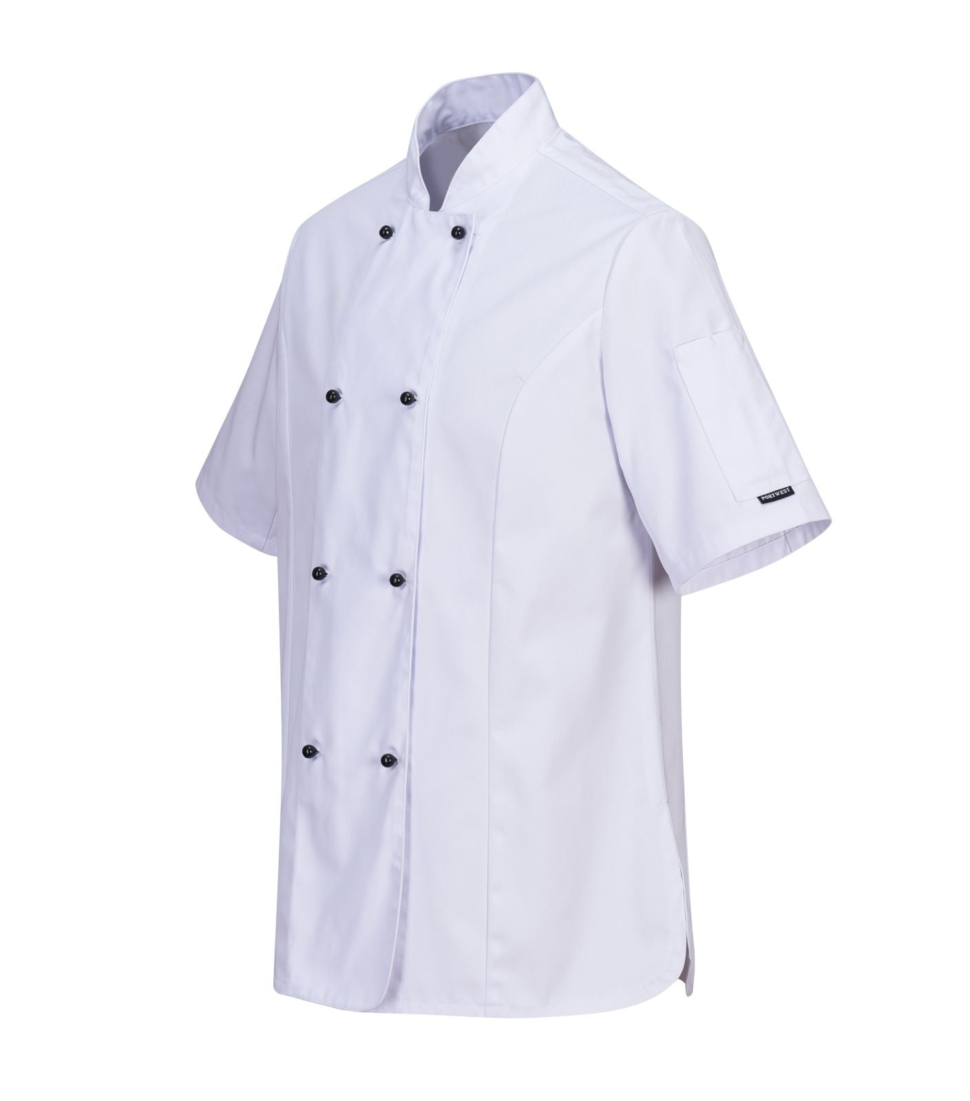 Portwest Kokskleding Chef-koks/voedingsindustrie Koksjas C737 Rachel Dames  K/M wit(WH)
